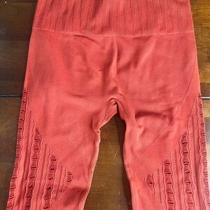 Elegant Coral Leggings